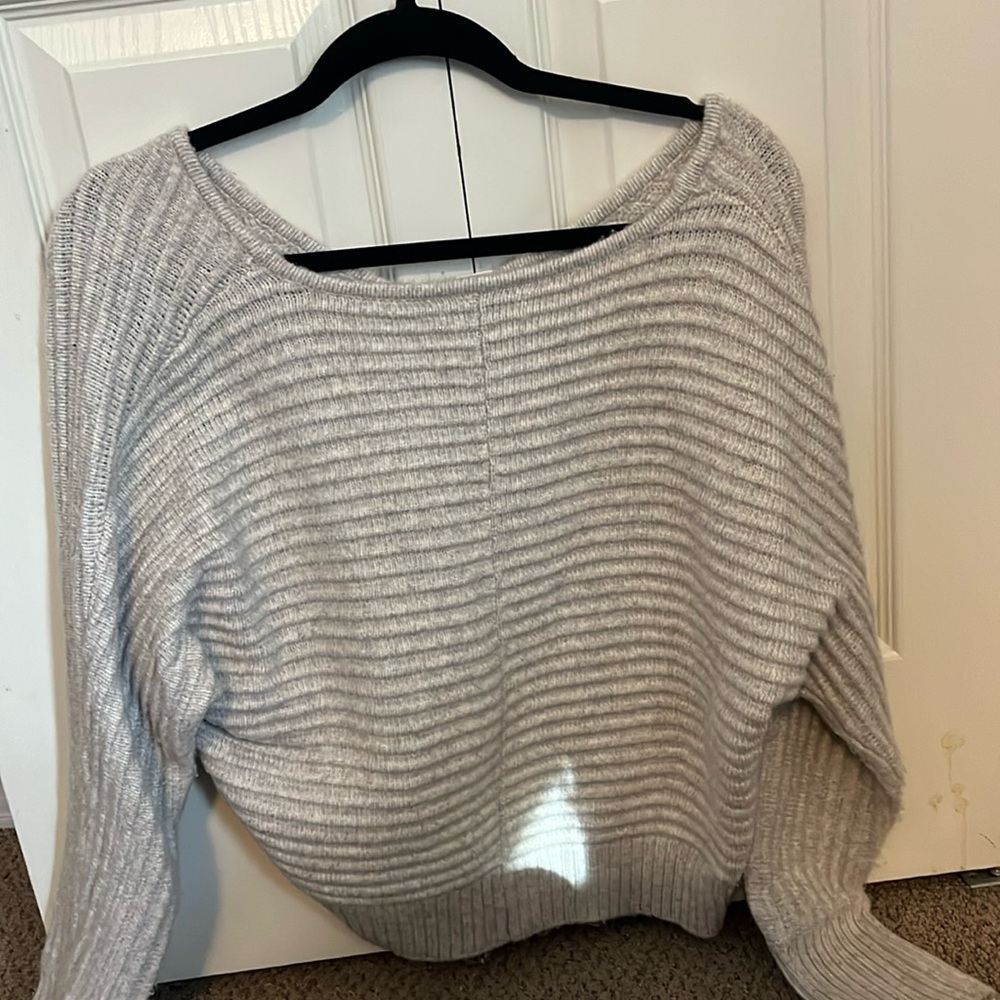 Ribbed sweater